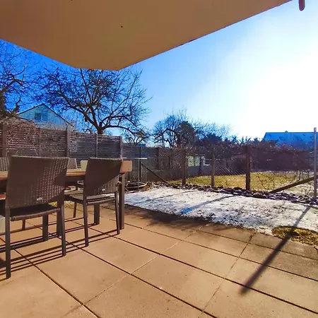 Terminal Design Apartment - Terrasse & Waiputv Steinenbronn Exterior foto
